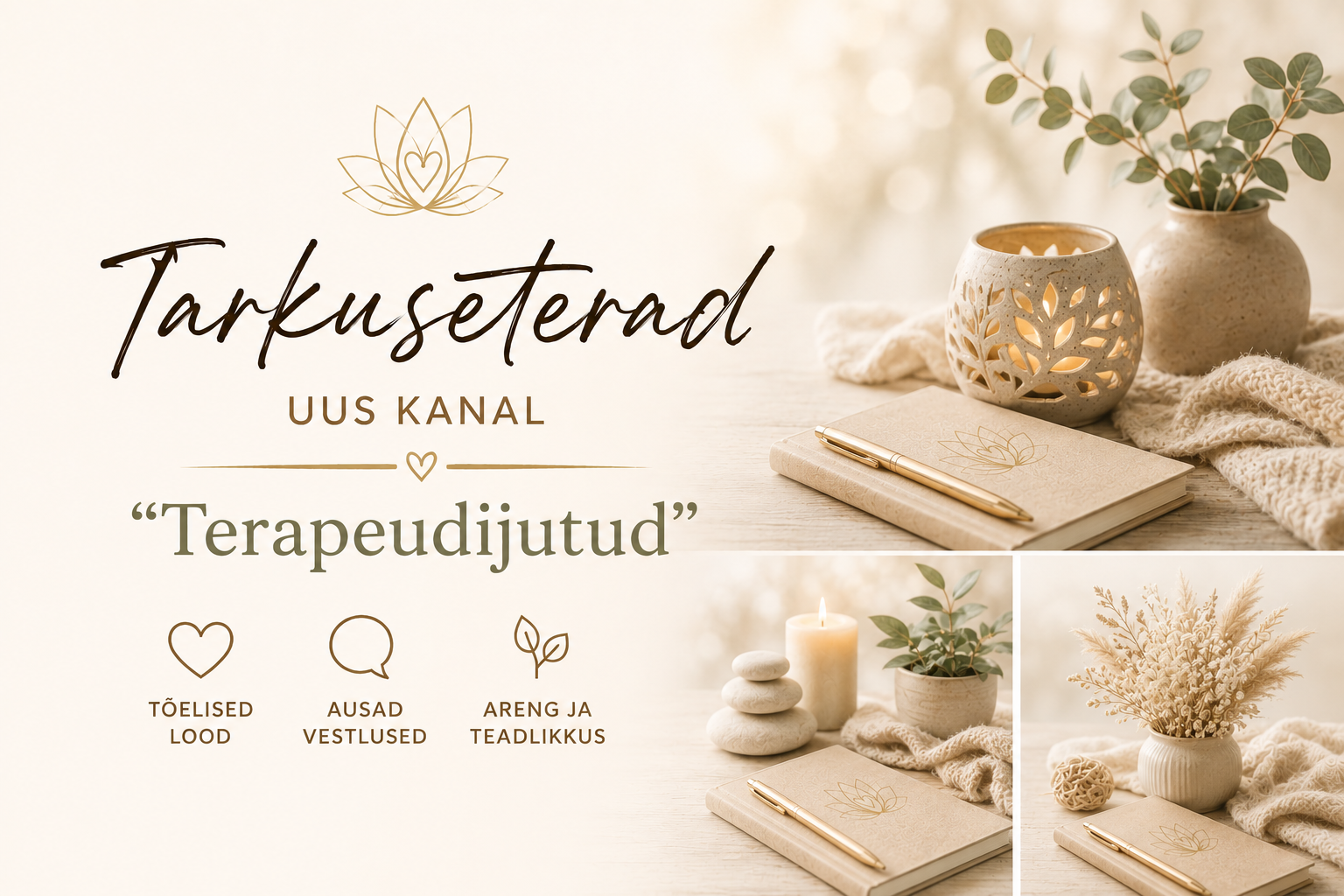 Uus saade “TERAPEUDIJUTUD”